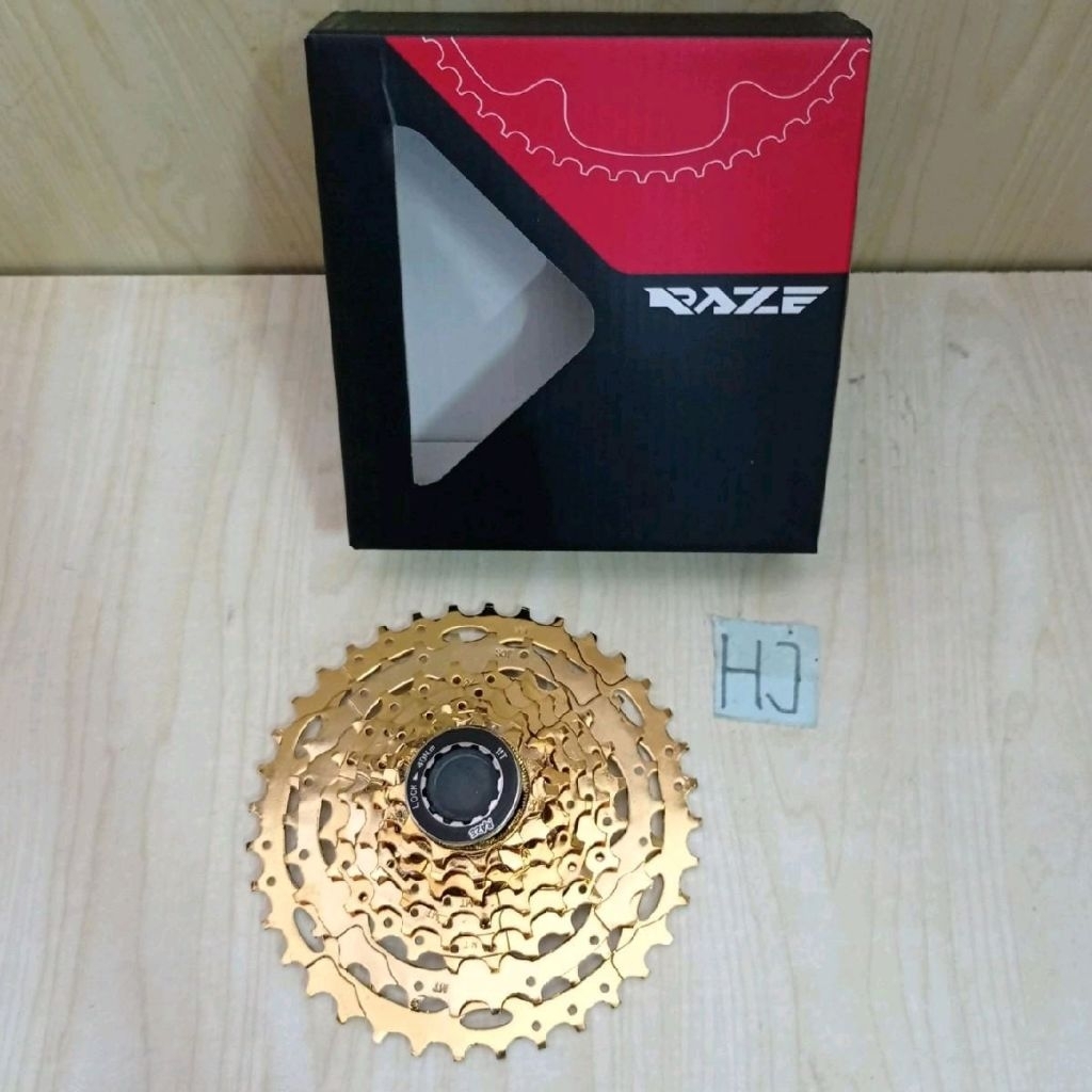 Sprocket Raze 8 speed 36T 11-36T Gold