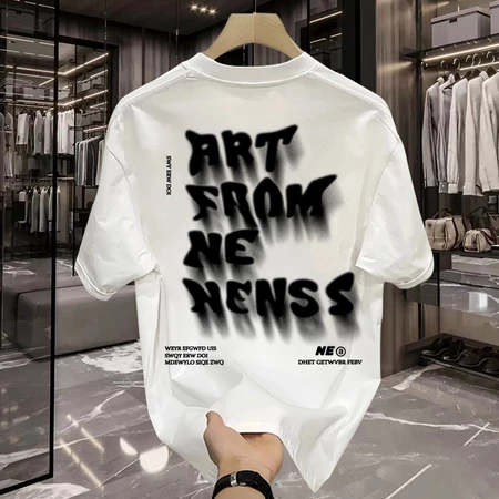 BUTIK GALAXY Kaos Boxy Oversized Kaos Distro Pria Excetra Premium Tebal Polos