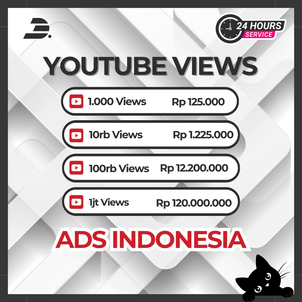 Views Ads Indonesia Youtube Viewer YT Real Traffic Indonesia - HIGH QUALITY