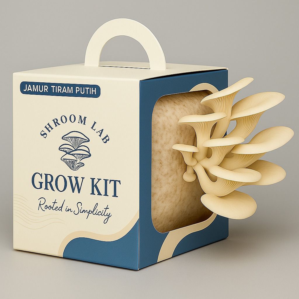 Shroom.Lab_Mushroom Grow Kit–Paket Budidaya Jamur Tiram