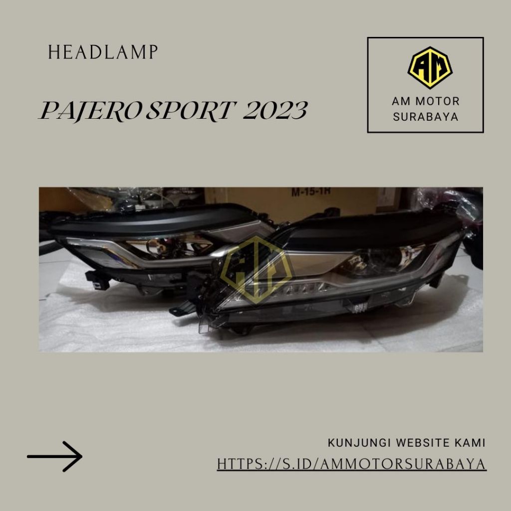 HEADLAMP PAJERO SPORT 2023