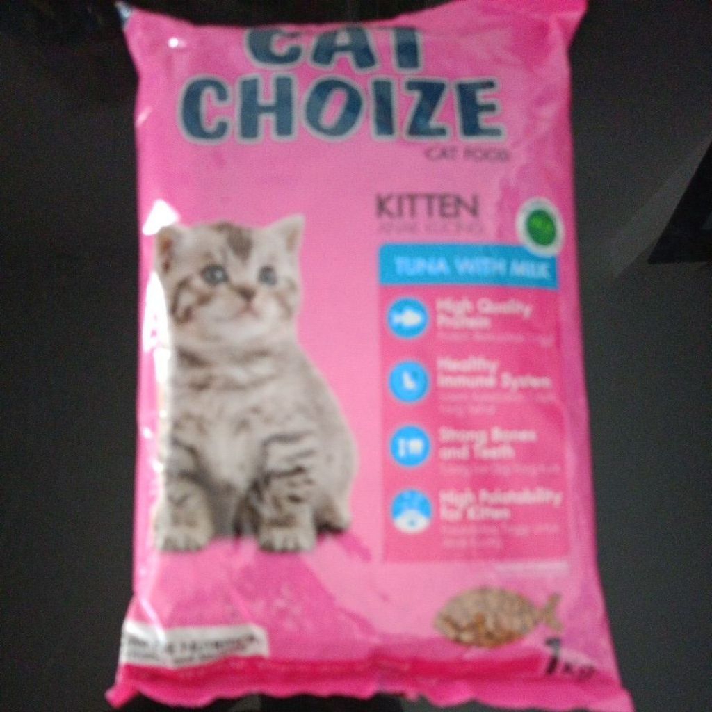 cat Choice pink kiten tuna 1kg