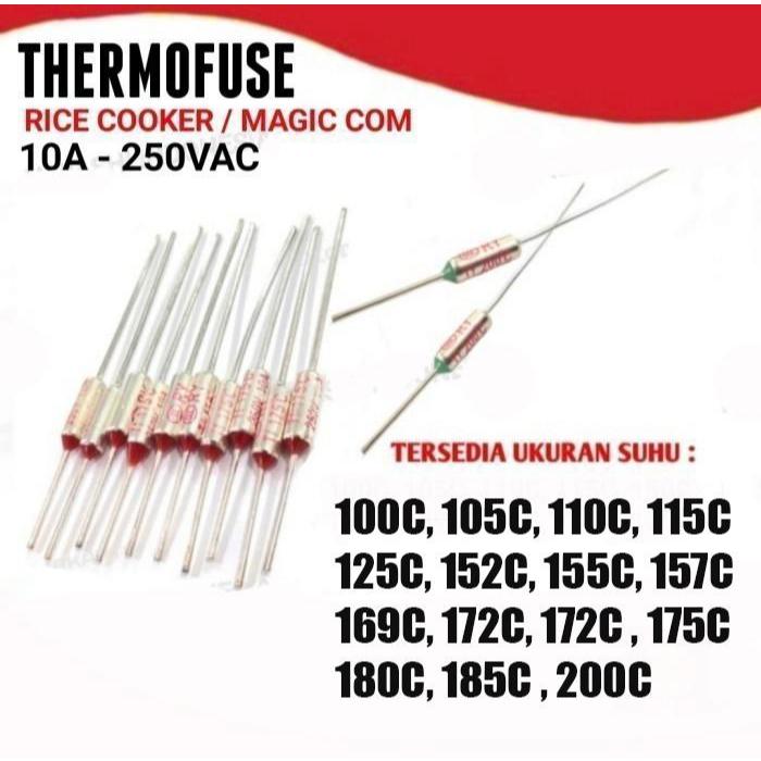 Thermofuse Magic Com 10A 250V Thermal Fuse