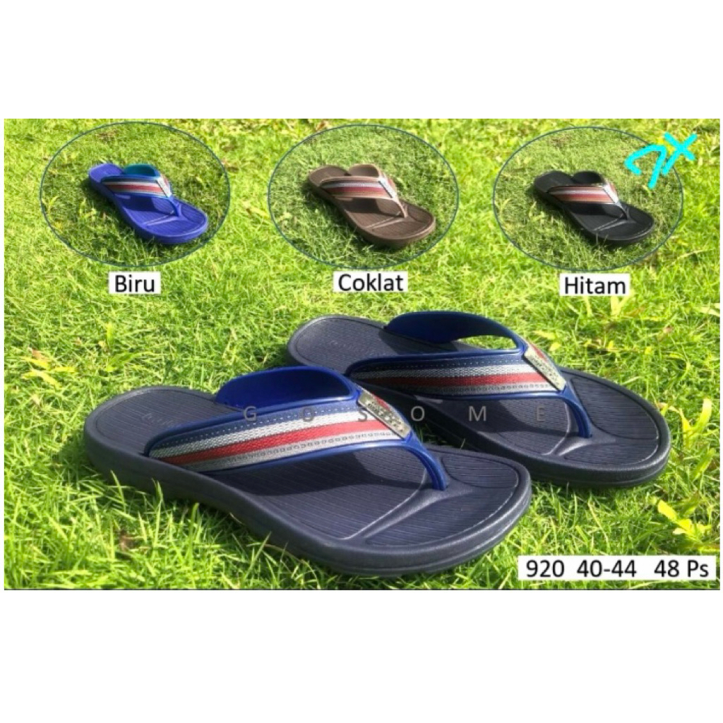 GOSOME SANDAL LAKI/SANDAL COWOK JEPIT TRENDY