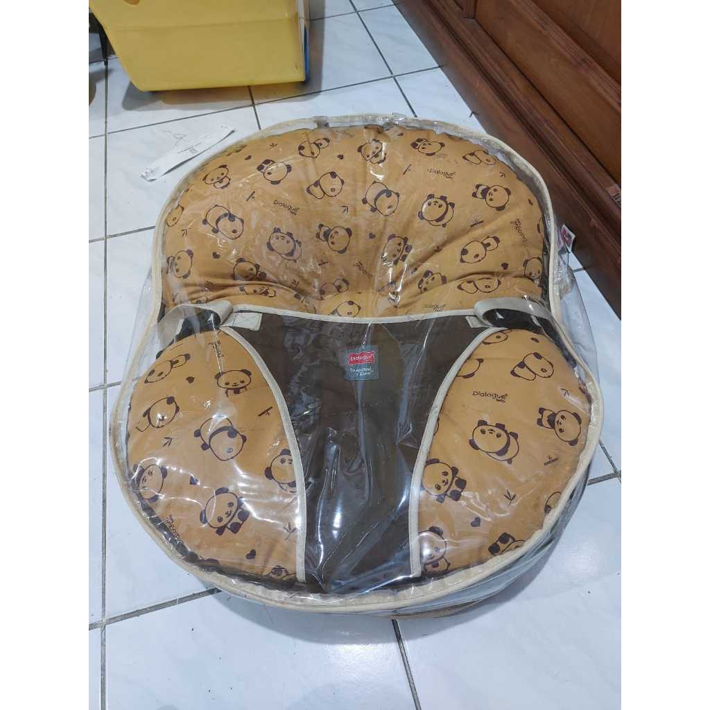 PRELOVED DIALOGUE SOFA BAYI 3 IN 1 BABY SOFABED 3IN1