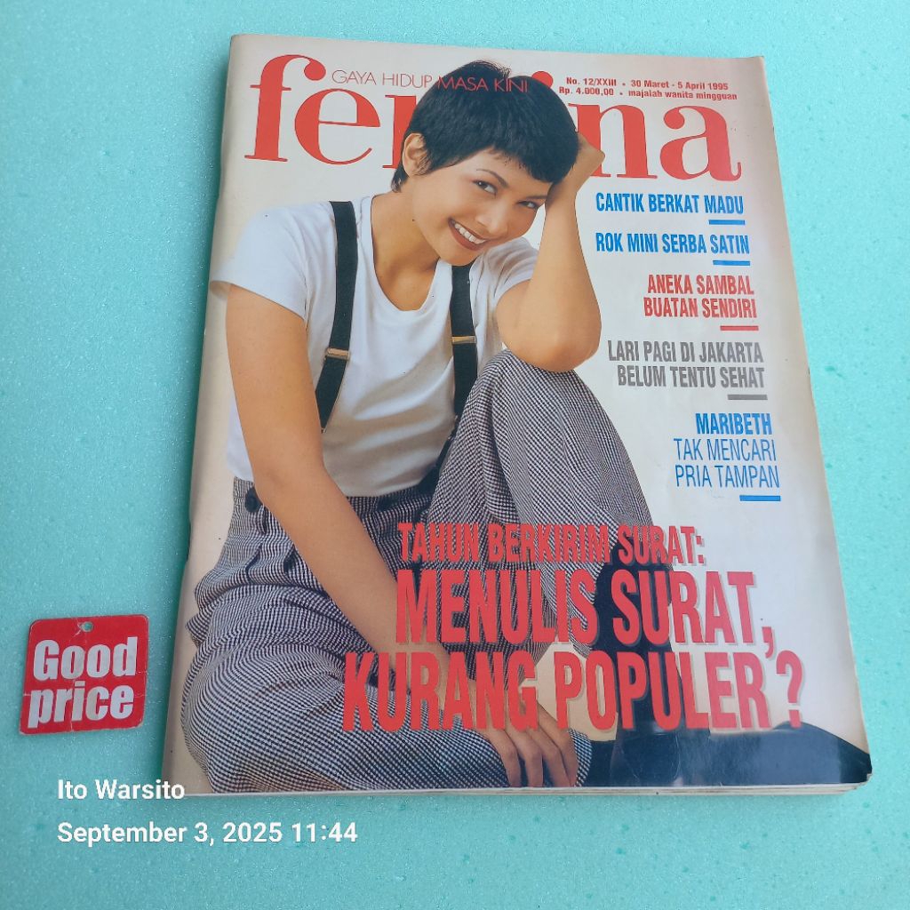 Majalah Femina tahun 1990an VIII