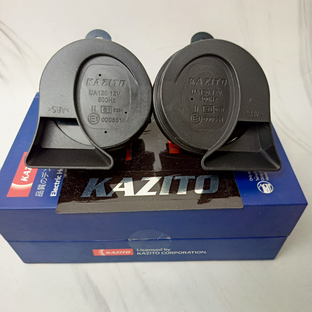 KLAKSON KEONG KAZITO PIA BEL KLAKSON KEONG DOUBLE SEPASANG UNIVERSAL MOBIL & MOTOR