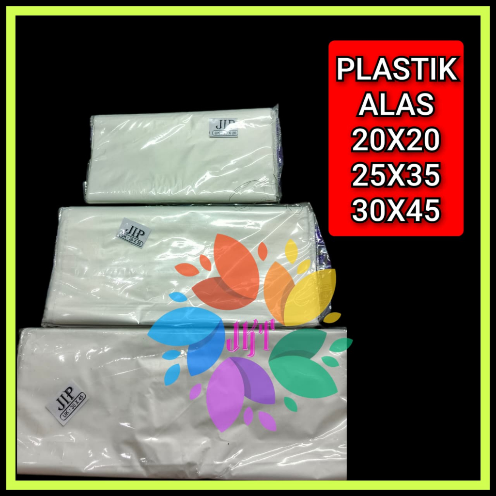 Plastik Tatakan Alas Dus Makanan Nasi Mie Sheet Sterofoam Bubur 20x20 25x35 30x45
