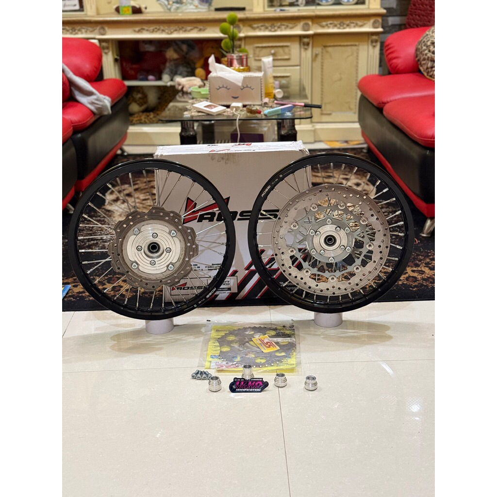 velg jari2 v rossi full + tromel kecil full set pnp cbr 250rr