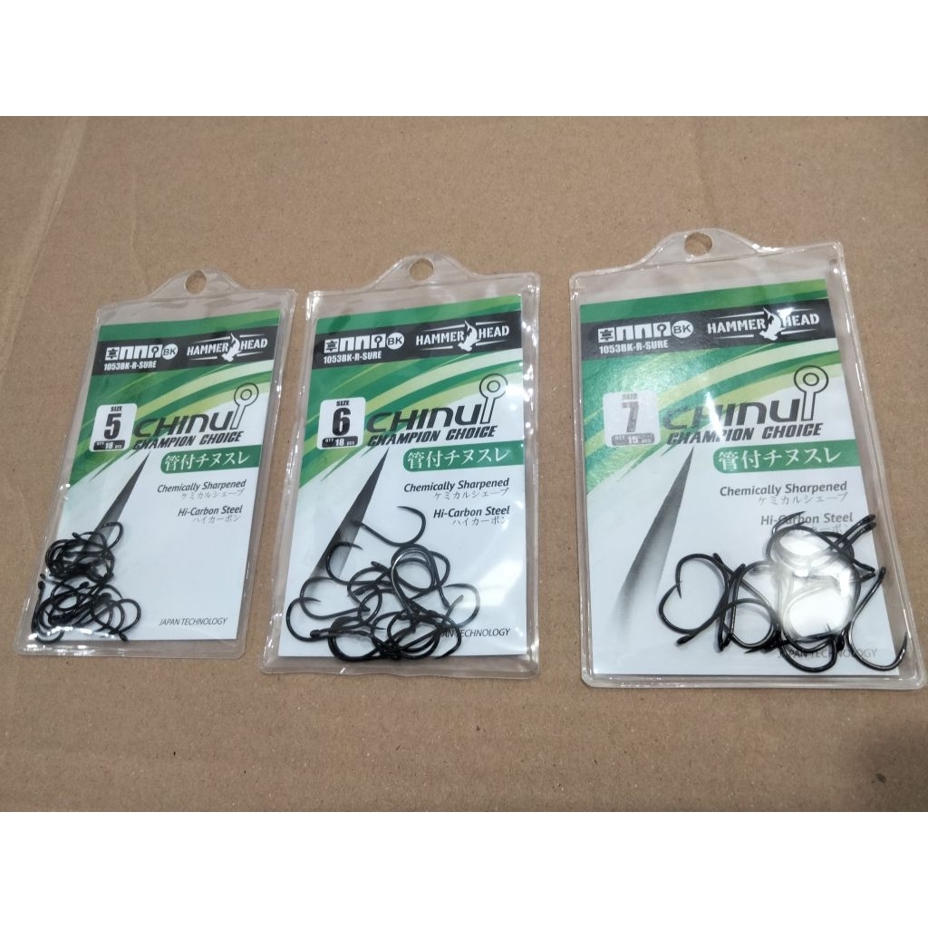 Mata Kail Tanpa Ruit Burbless Hammer Head Chinu Champion Choice