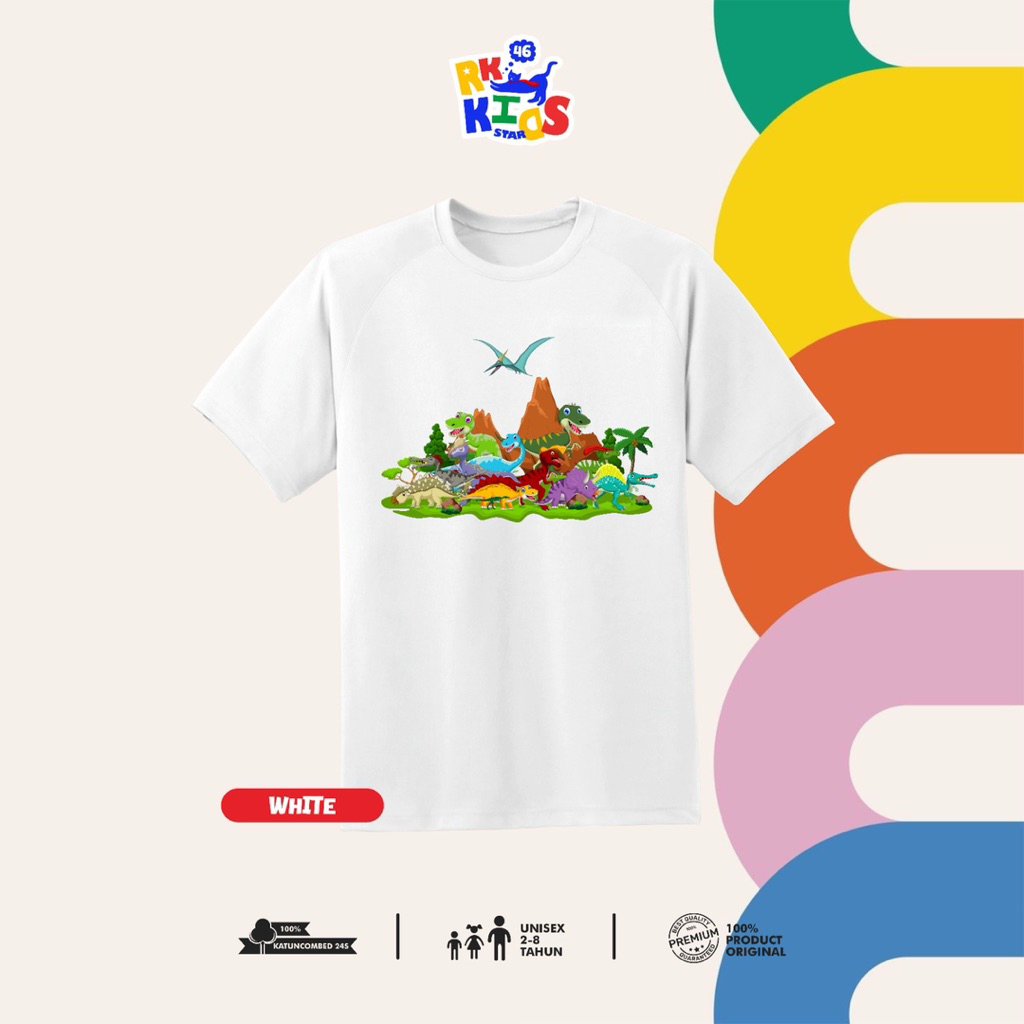 kaos anak custom combed24s