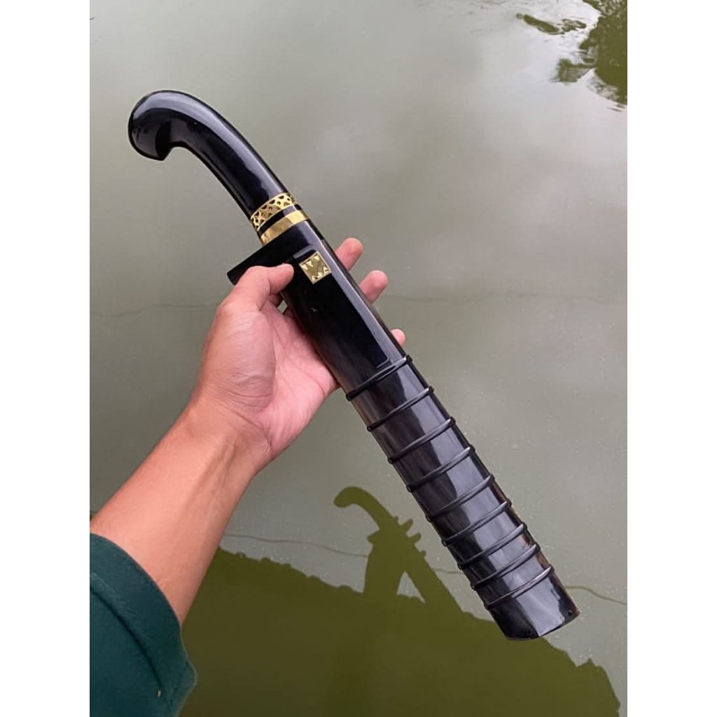 Pisau Gol@k Sembelih Sultan Premium Bohler M390 PB 30 cm full tanduk