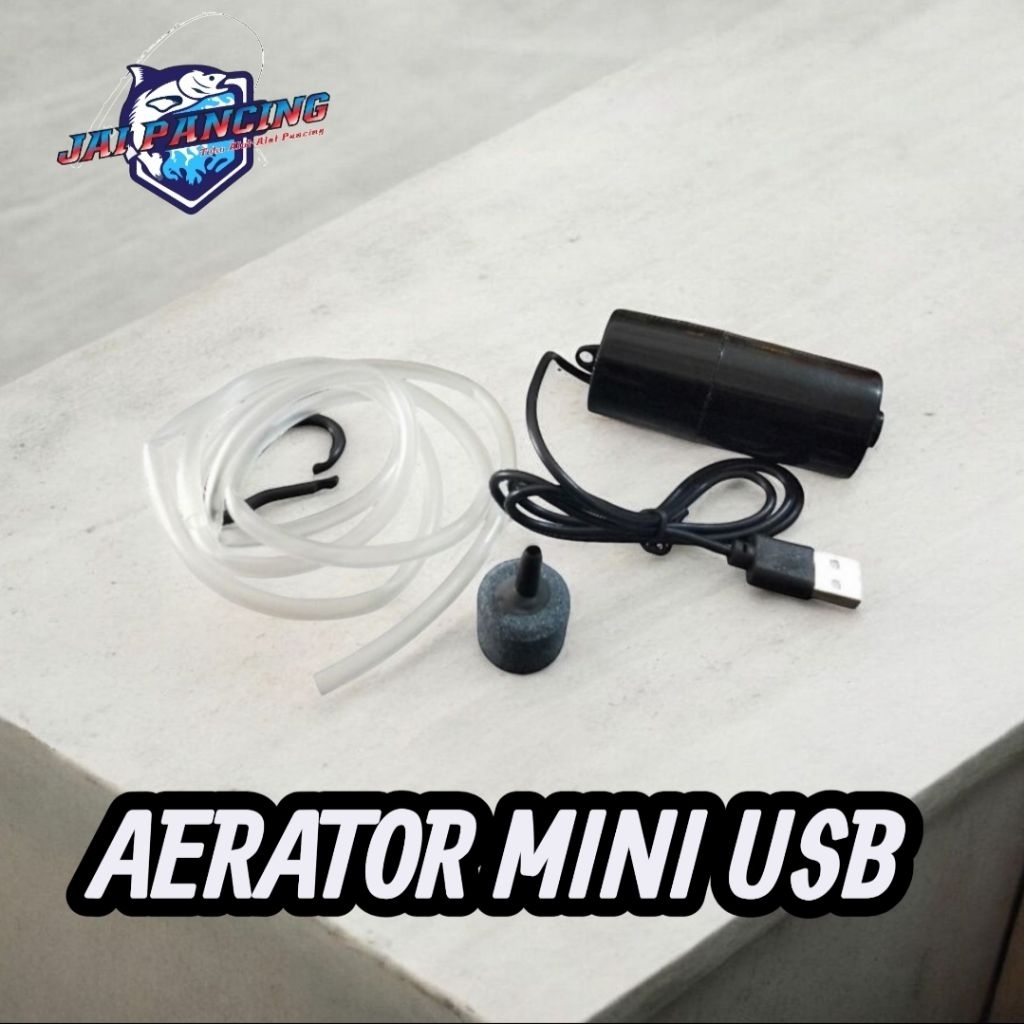 AERATOR MINI USB + SELANG & BATUNYA