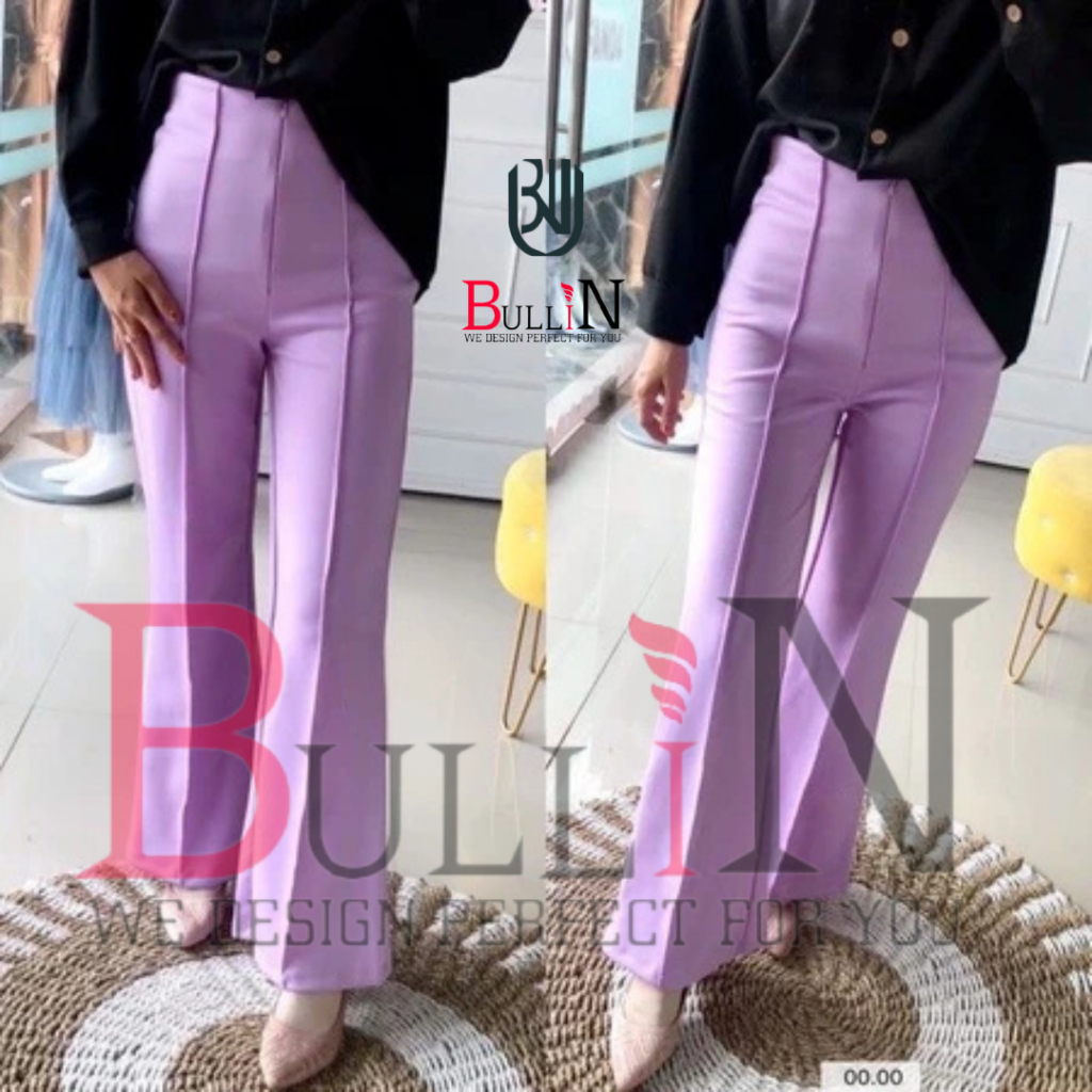 Celana Cutbray Scuba Premium / Celana Wanita Scuba Premium Cutbray Standar & Jumbo