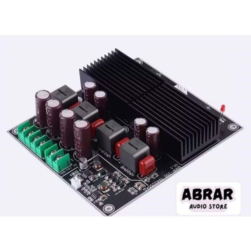 TPA3255 Dual Chip 2x600W Stereo Power Amplifier Board 2*TPA3255 Class D Hifi Amplifier Sound 600wx2