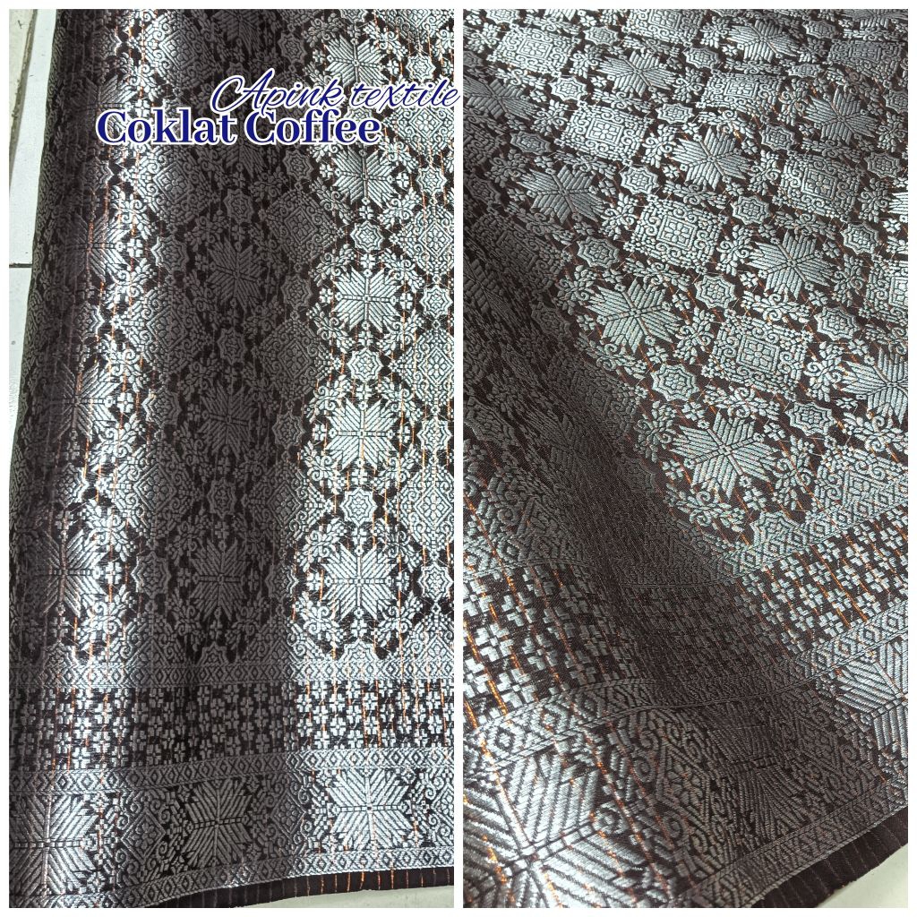 kain songket semi Palembang / songket Palembang meteran
