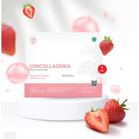 LVN COLAGENIA Drink With Birdnest and saffron Extract | Minuman Kolagen original BPOM HALAL