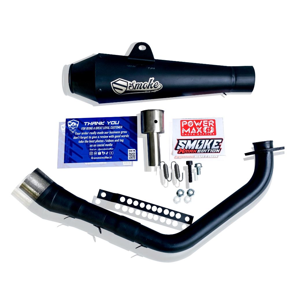 Knalpot Racing Motor Yamaha xsr 155 Underbelly Smokemuffler