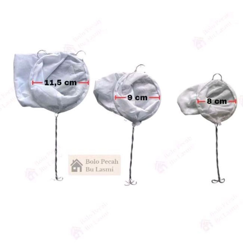 BL - Saringan Kain Serbaguna / Saringan Teh Kopi Jus Jamu / Saringan Kain / Saringan Kopi / Saringan