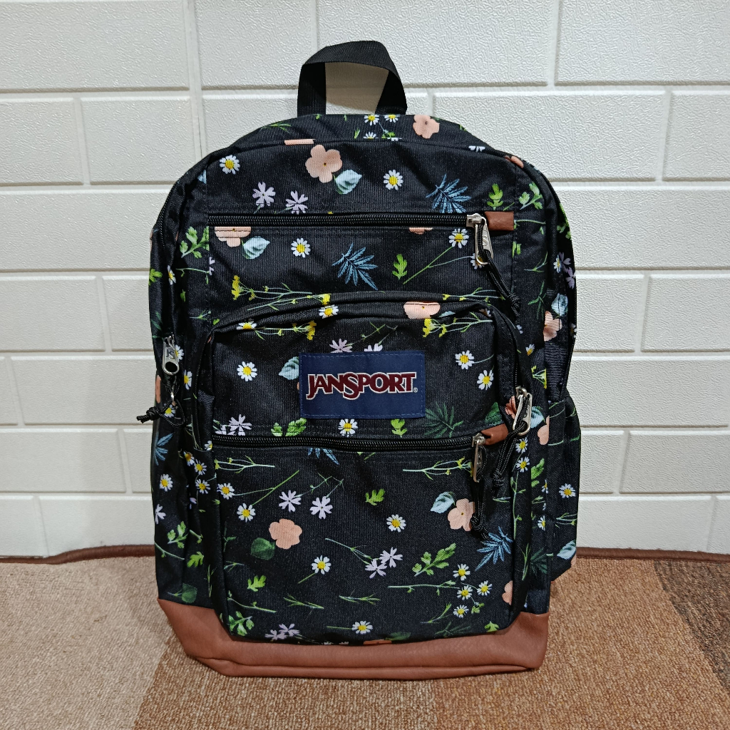 Tas Jansport Cool Student Original Backpack Bewitched Blooms Tas Laptop Pria Wanita Unisex