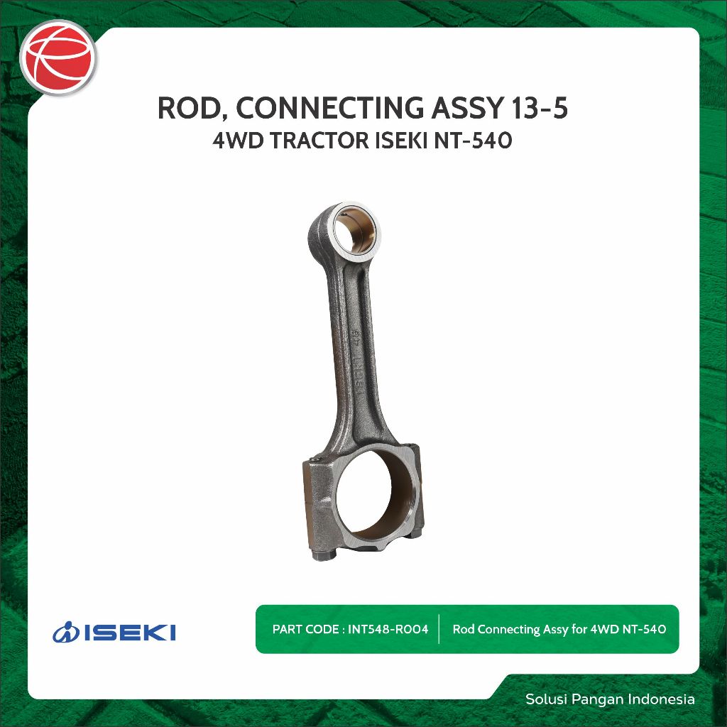 ROD,CONNECTING ASSY 13-5 / SPAREPART FOR ISEKI TRAKTOR NT548F / TRAKTOR 4 RODA / ISEKI TRAKTOR / ISE