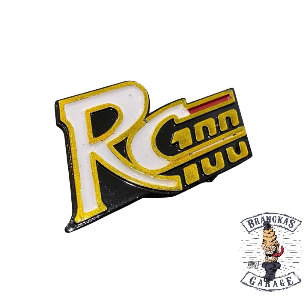 emblem logo sayap suzuki RC100 RC 100 dan RC80 RC 80