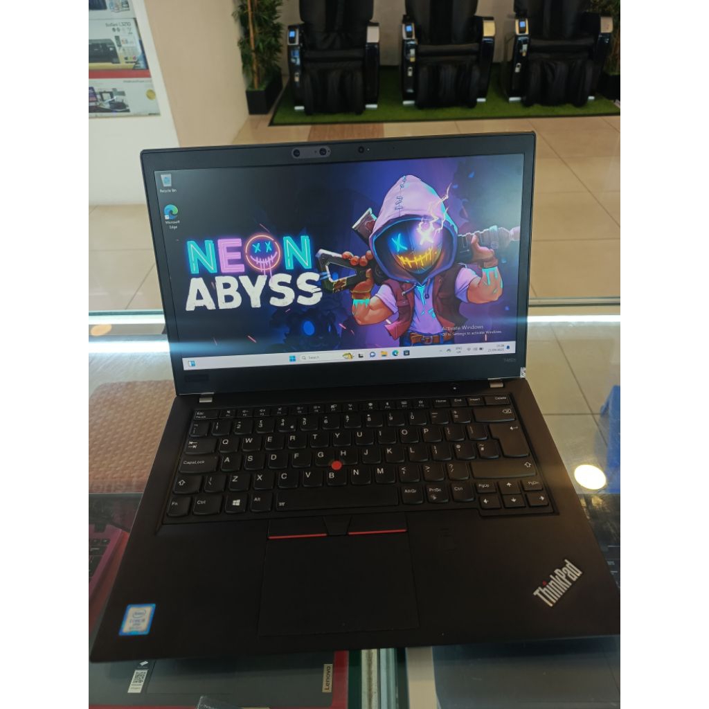 Laptop Thinkpad T480s touchscreen second