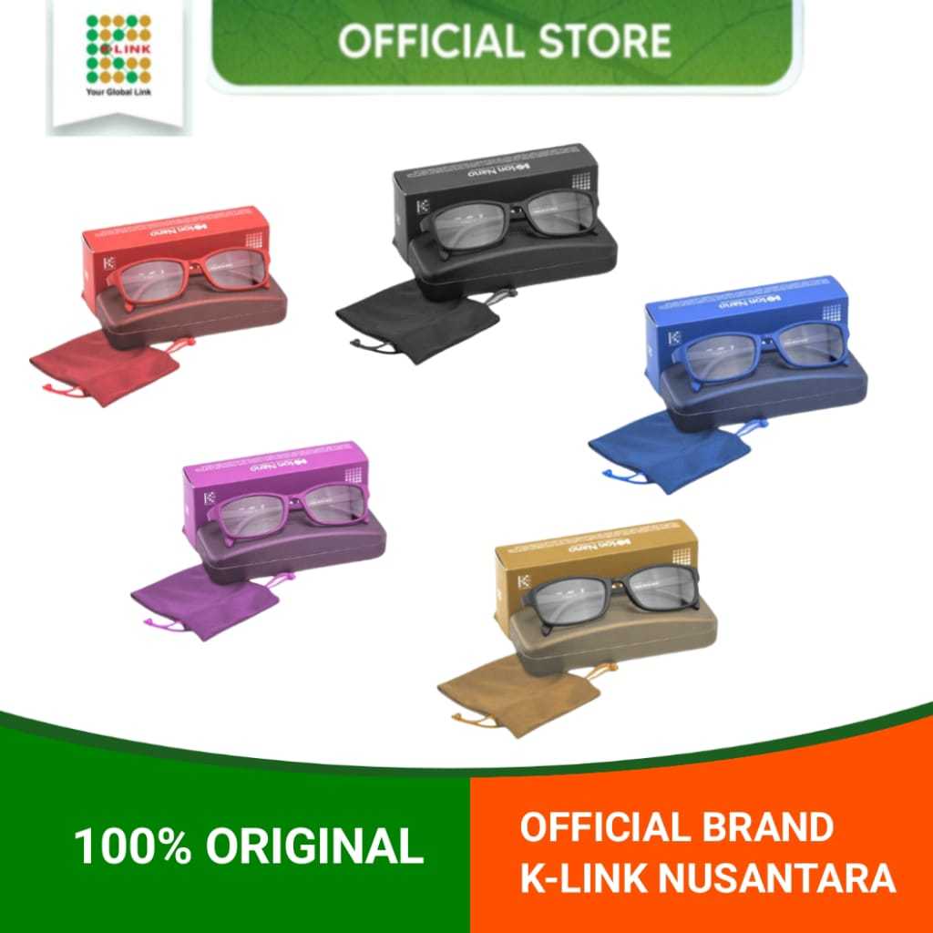 Kacamata Kesehatan Mata K-Ion Nano Original.Kacamata Terapi K Ion Nano Original.K Ion nano Original.