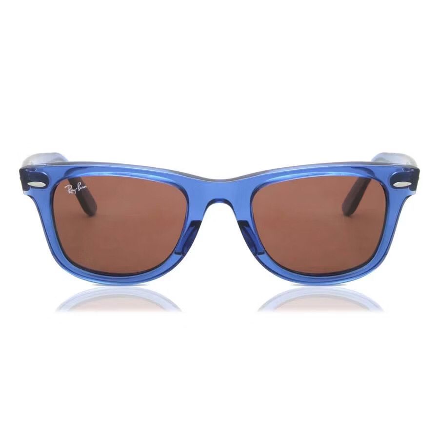Kacamata Rayban Wayfarer Classic Colour RB2140 6587/C5 50 Lens 22 Bridge Blue Original