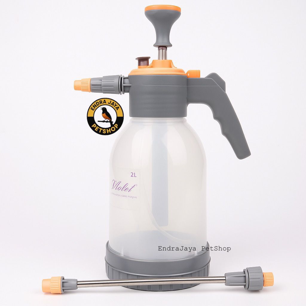 SEMPROTAN STICK VIOLET 2 LITER POMPA AIR SPRAYER STICK BURUNG, TAMAN, DLL