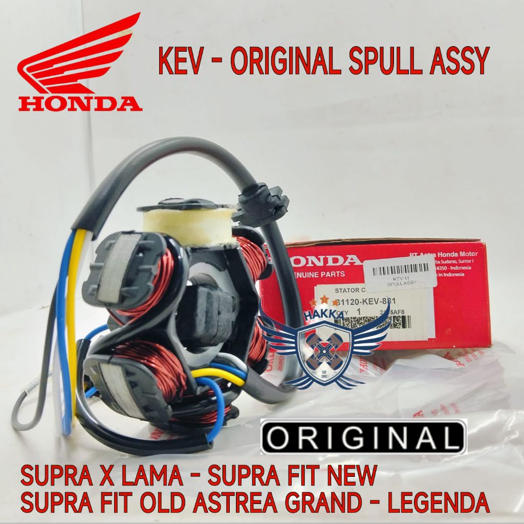 KEV ORIGINAL SPULL ASSY HONDA SUPRA X LAMA, SPULL ASSY HONDA SUPRA FIT NEW, SPULL ASSY HONDA SUPRA F