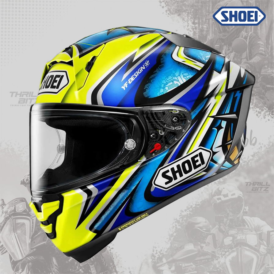 Helm Shoei X-Fifteen Daijiro TC-3 Helmet