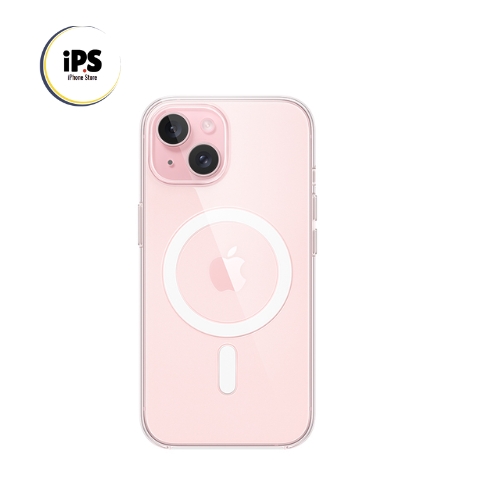 Casing IPHONE 15 BAHAN TPU Lembut Transparan Pentagram