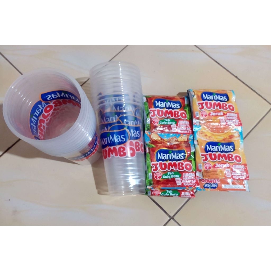 MINUMAN KEKINIAN MARIMAS JUMBOOO free cup