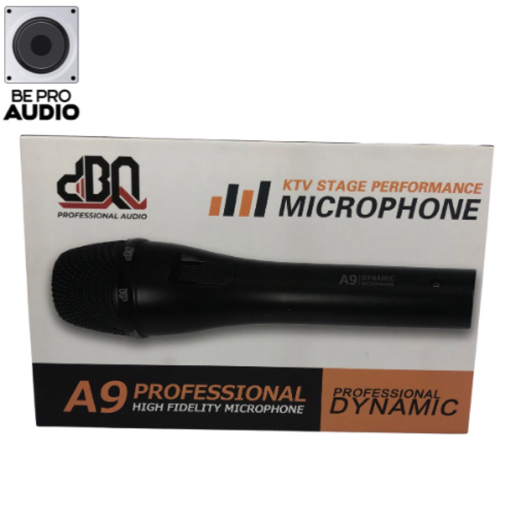 Microphone DBQ A9 / Mic DBQ A9 Dynamic Vocal Microphone Acoustic