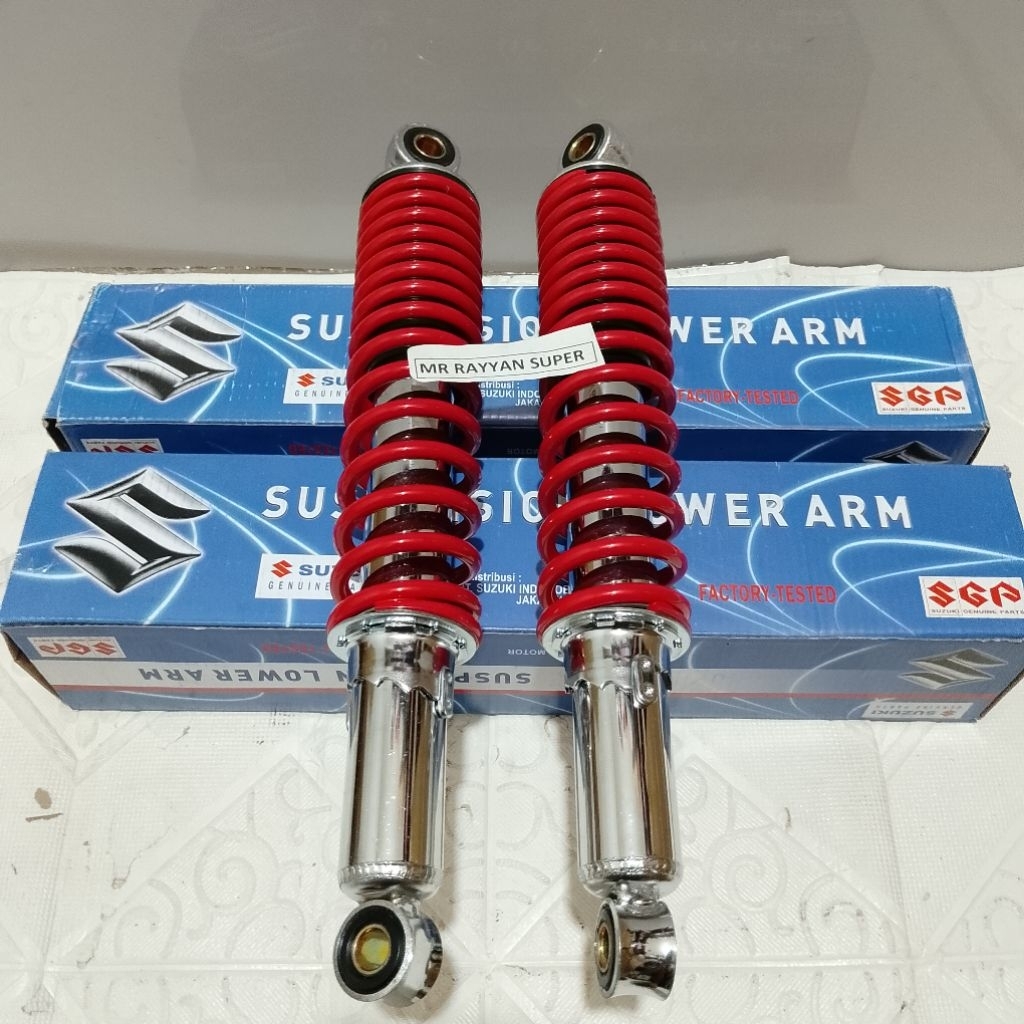 SHOCK BELAKANG SUZUKI SHOGUN 125 SP SHOGUN 125R SEPASANG ORIGINAL SGP