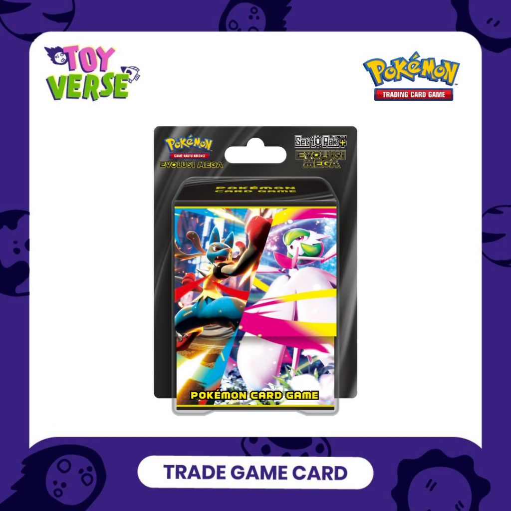 Gramedia Toyverse - Pokemon Game Kartu Koleksi Evolusi Mega Koleksi Set