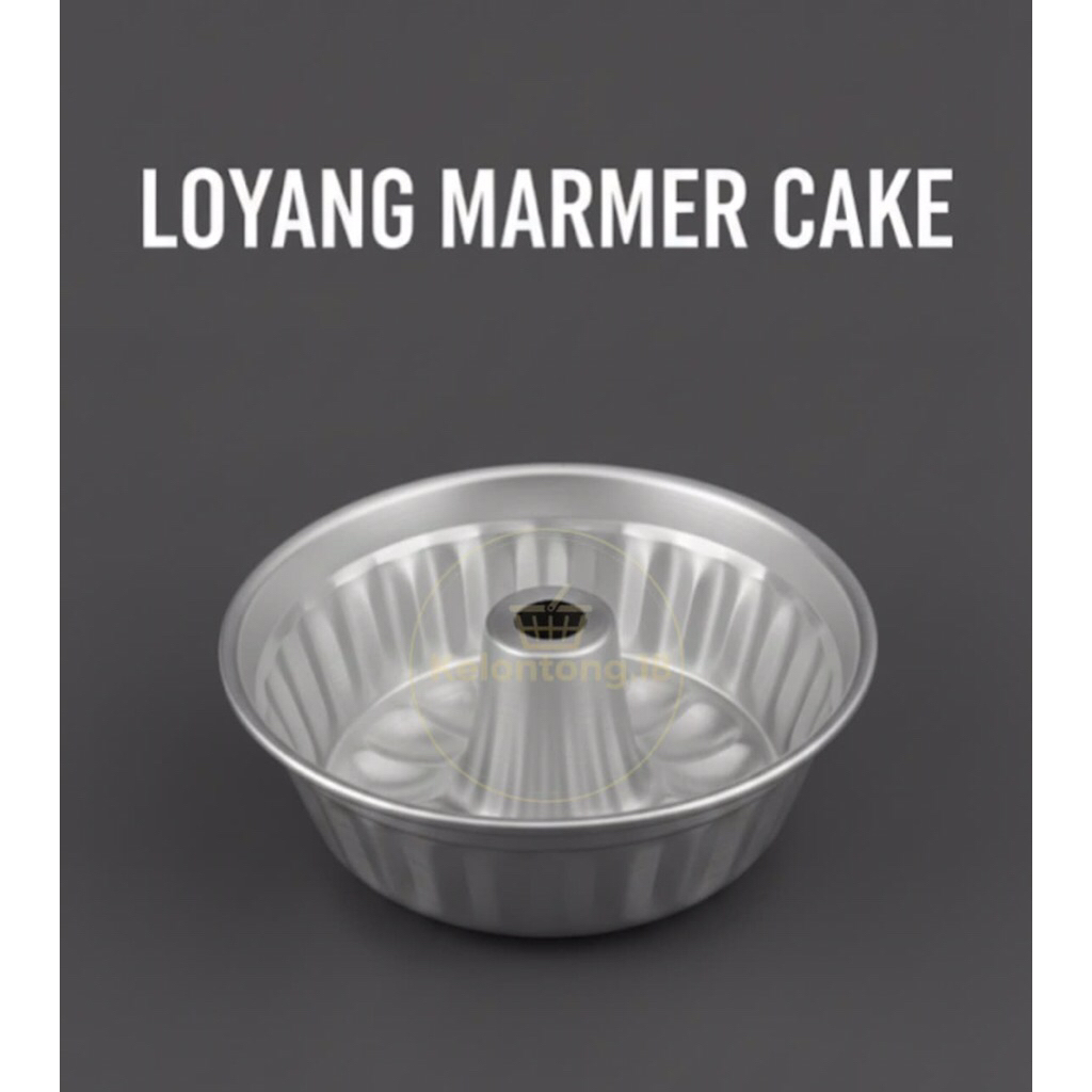 Loyang marmer cake size 22 24 26 cm / loyang marmer cake viral / cetakan marmer cake