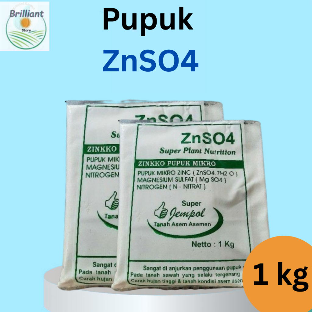 Pupuk Znso4 Zink Zinc ZN 1kg Original
