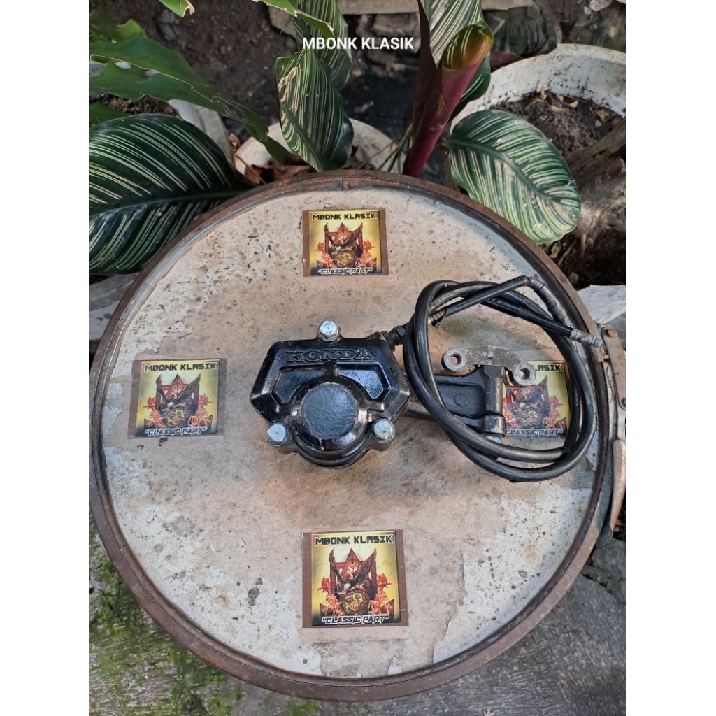 kaliper honda gl100 gl125 ORIGINAL kaliper rem gl100 gl125 kaliper cakram gl100 gl125 kaliper gl 100