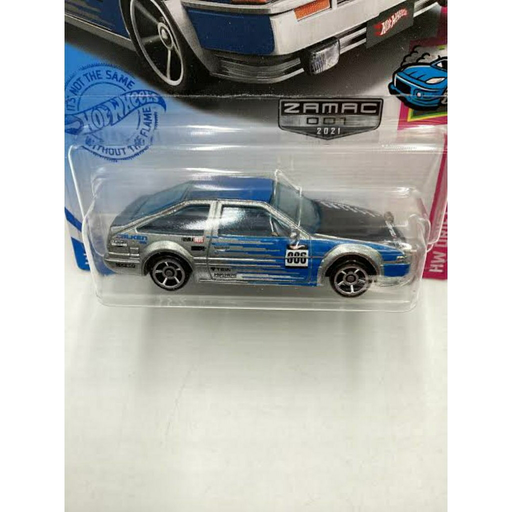 HOT WHEELS TOYOTA AE86 SPRINTER TRUENO FALKEN ZAMAC FACTORY SEALED