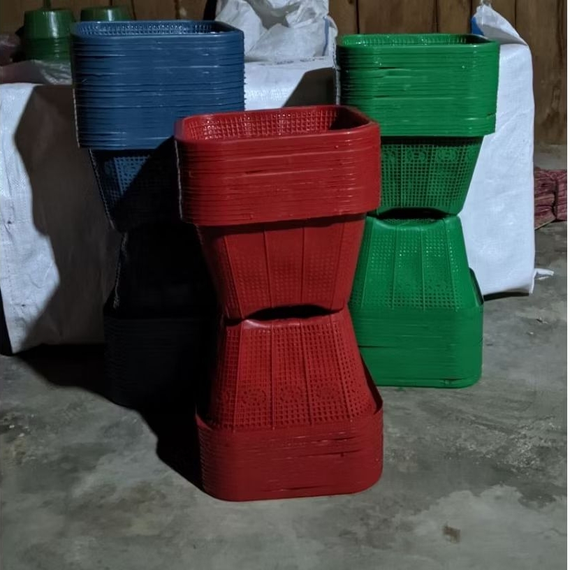 PAKET GROSIR 100PCS WAKOL NASI PELASTIK SEGI EMPAT/KOTAK WAKUL HAJATAN/BESEK PLASTIK/CETING