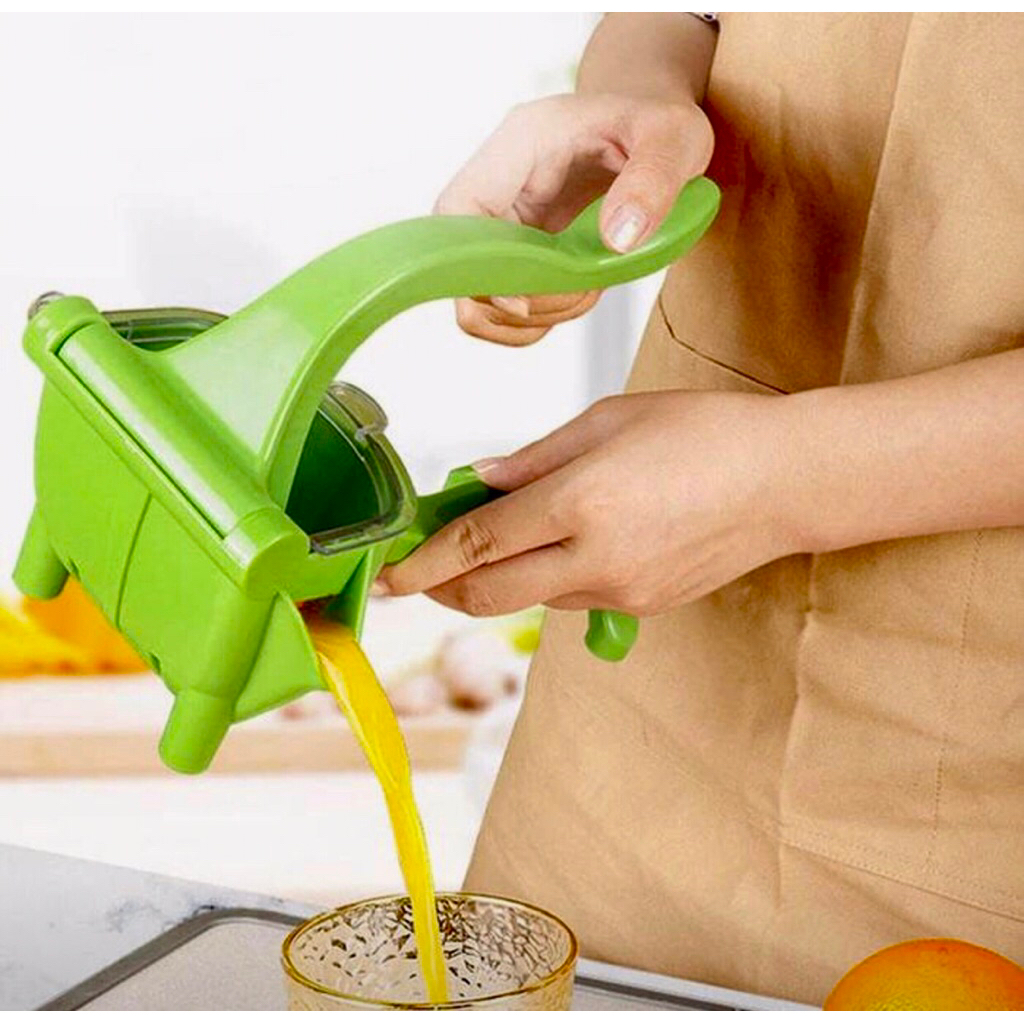 Alat peras jus buah manual jumbo plastik Alat press buah bahan plastik manual