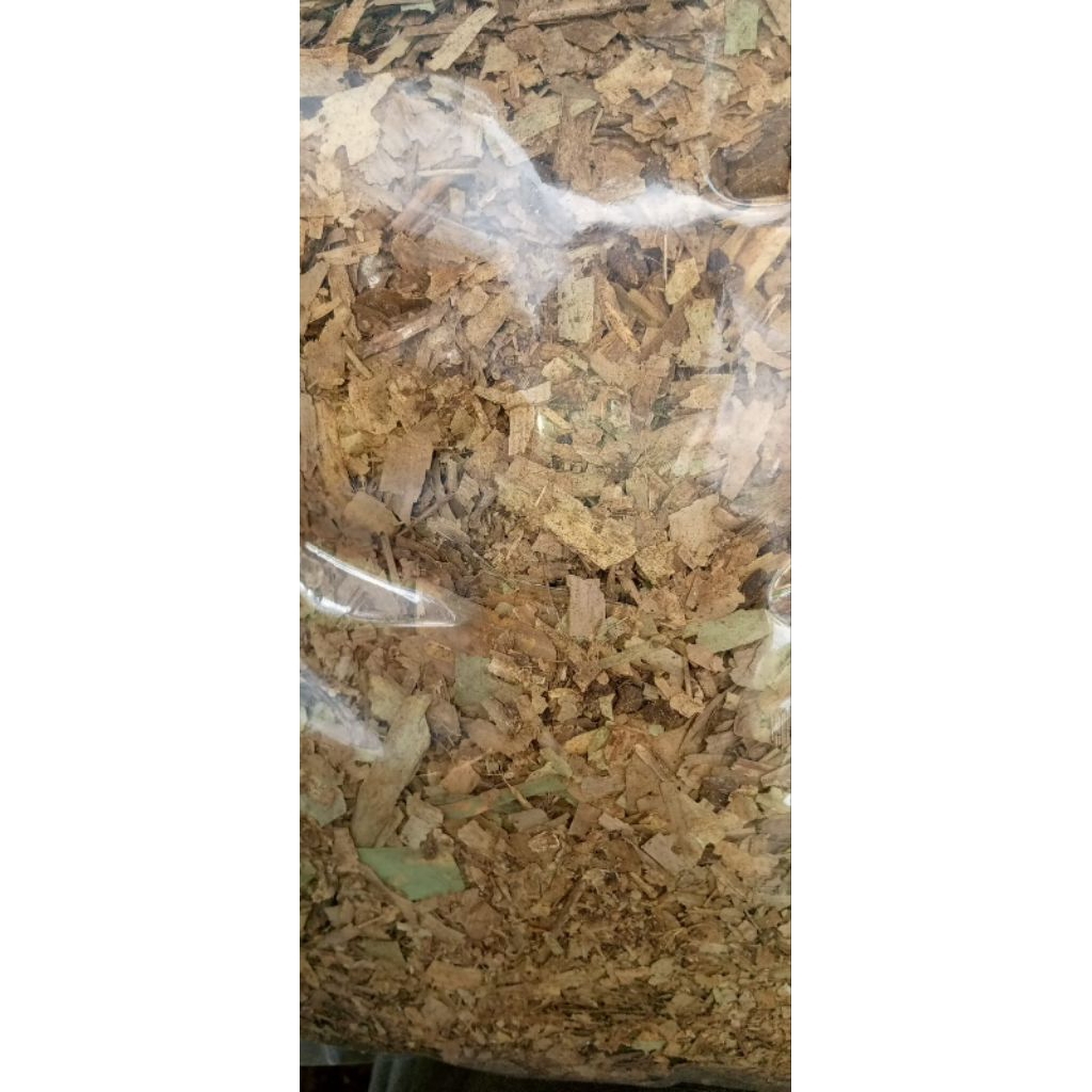 daun bambu lapuk fermentasi alam