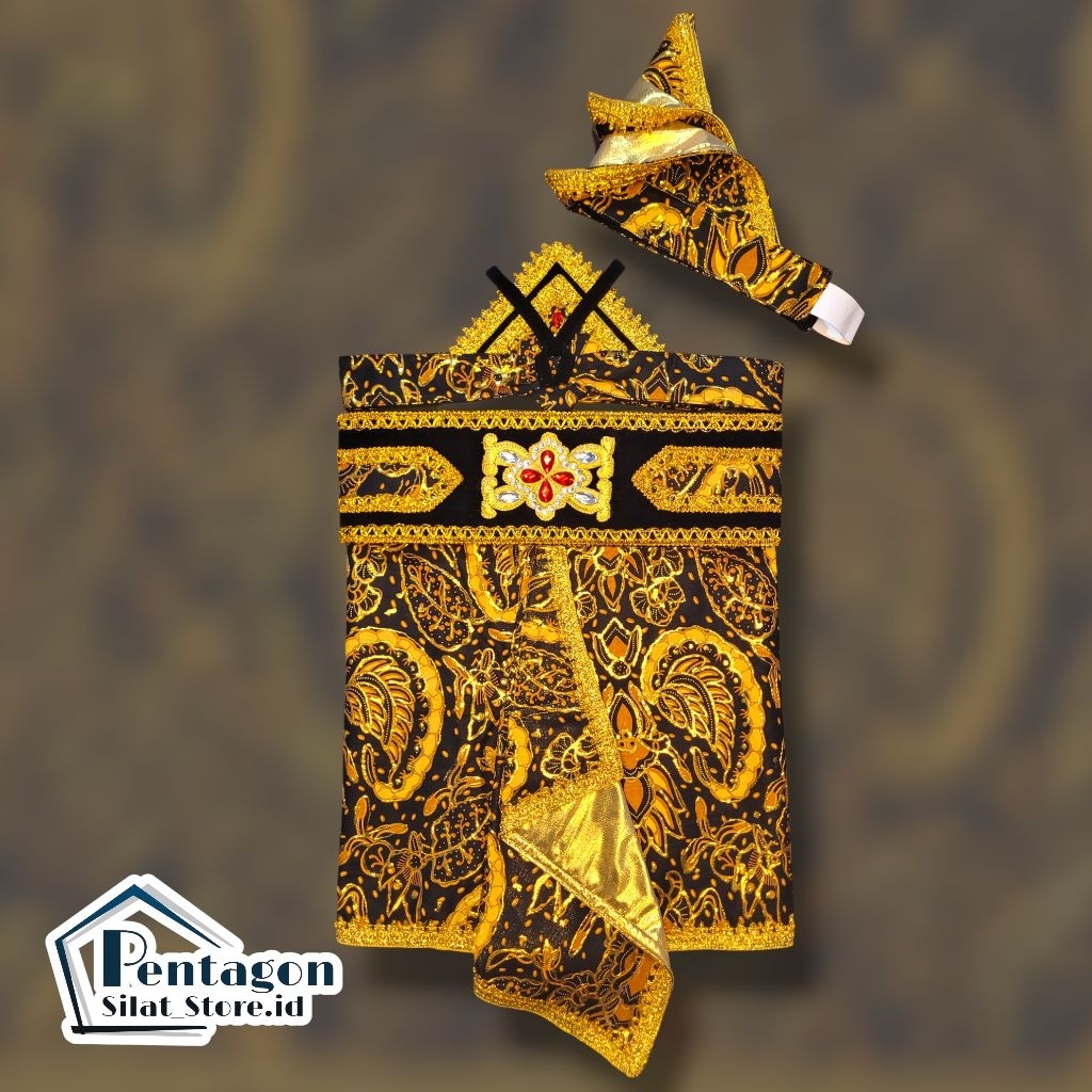 Sembong Dodot Songket Pencak Silat 3 Layer