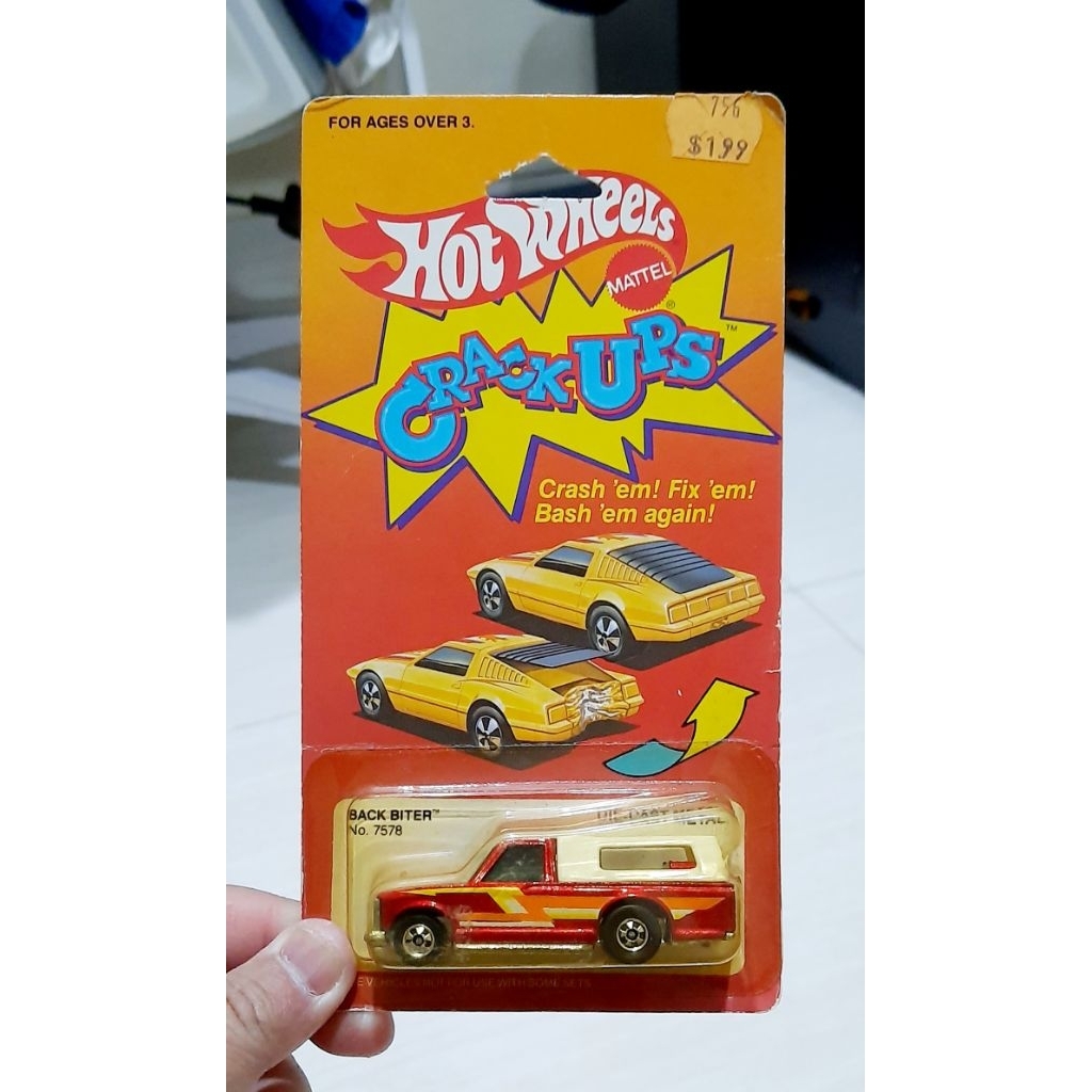 HOT WHEELS CRACK UPS BACK BITER MADE IN HONGKONG