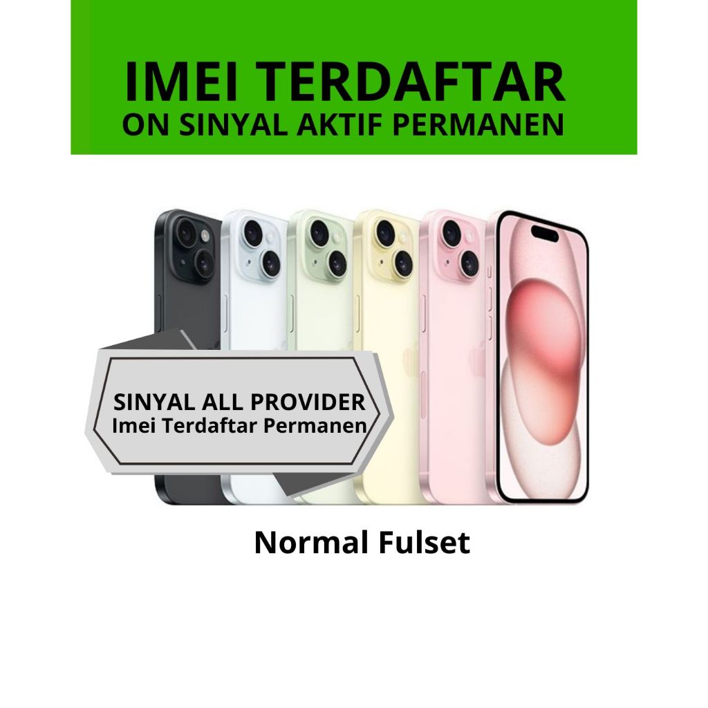 iPhone 15 Plus 128GB/256GB Second Inter TAMLESTORE