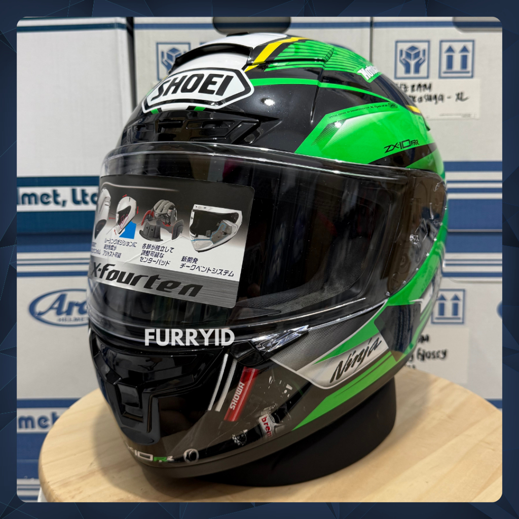 HELM FULL FACE SHOEI X14 ZX10RR