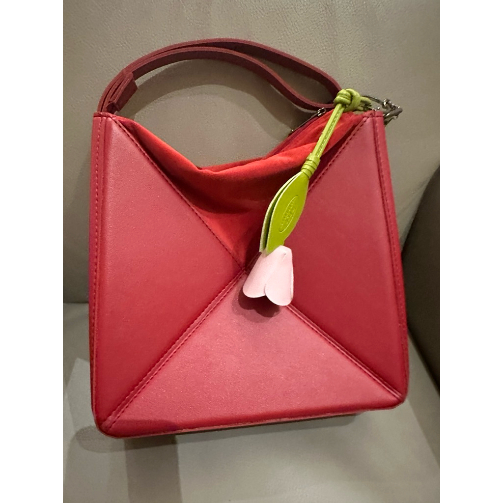 tas shoulder bag wanita bca prioritas warna merah