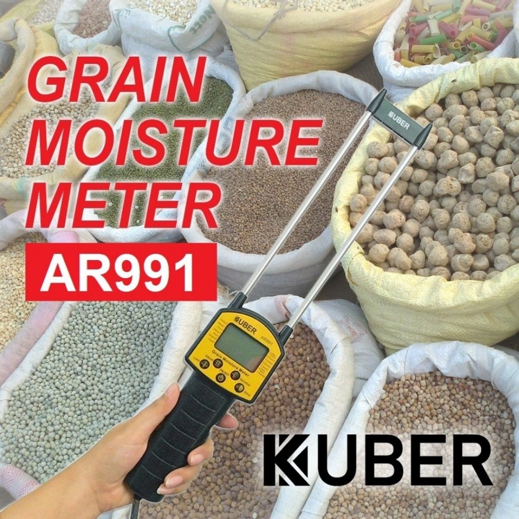 Grain Moisture Meter Smart Sensor AR991 kadar air beras gandum AR-991